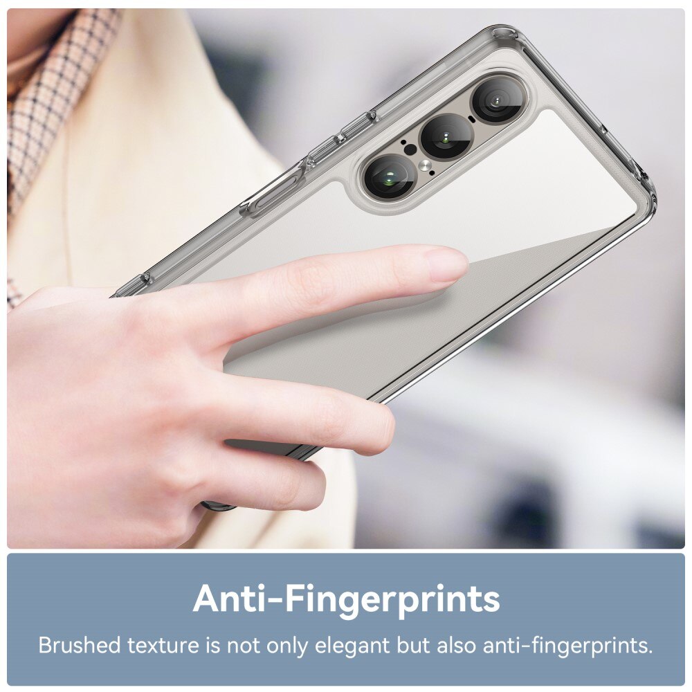 Funda híbrida para Sony Xperia 1 VII Transparente
