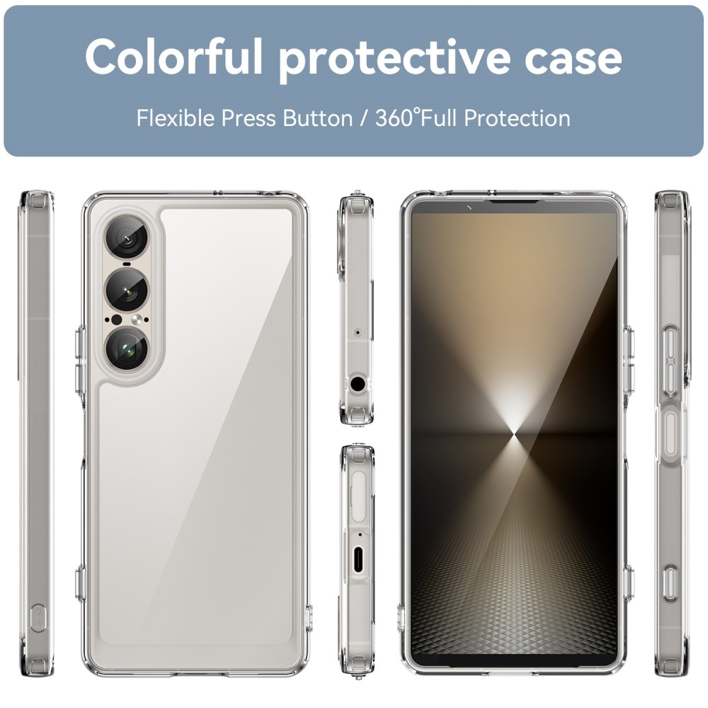 Funda híbrida para Sony Xperia 1 VII Transparente