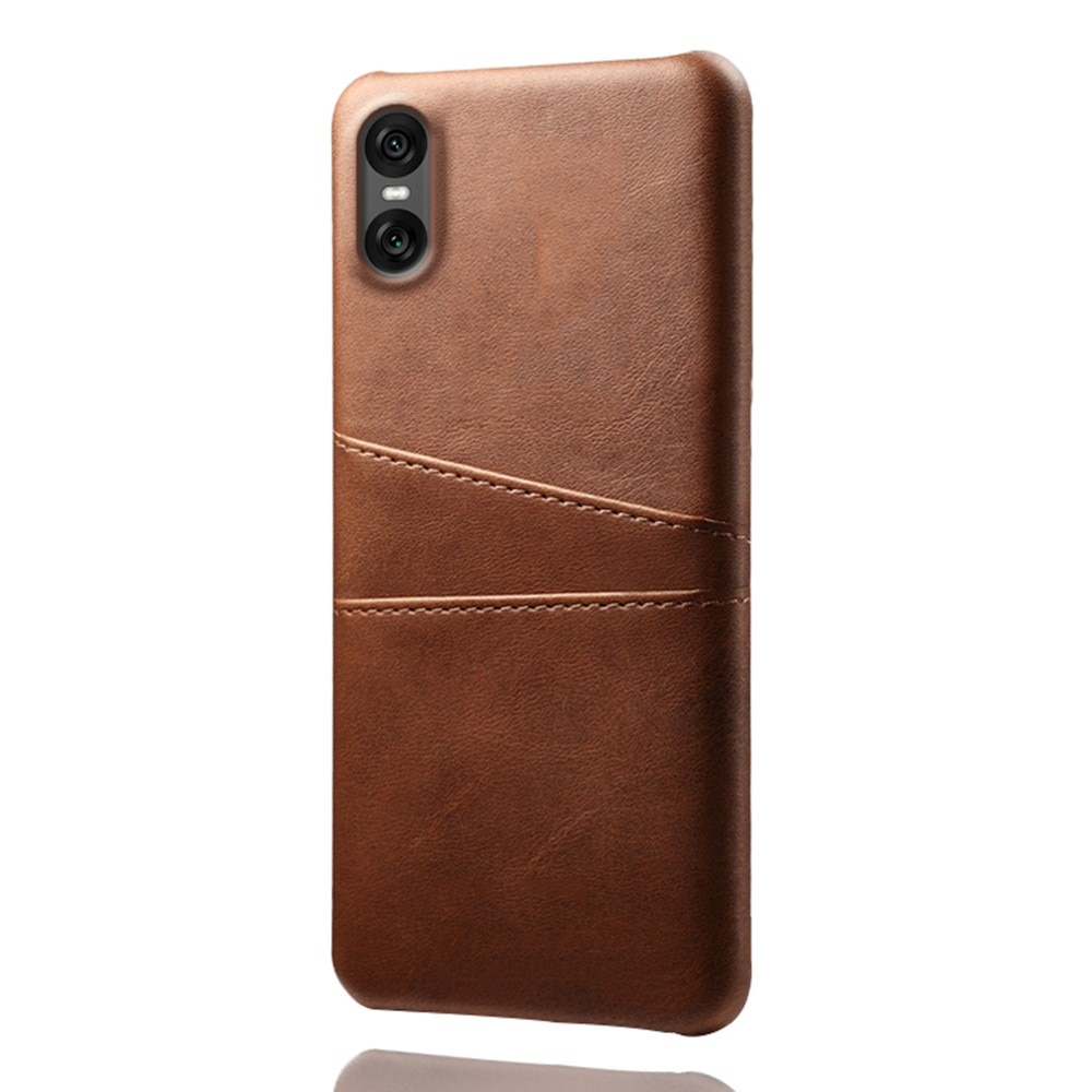 Funda Card Slots Sony Xperia 10 VII Marrón