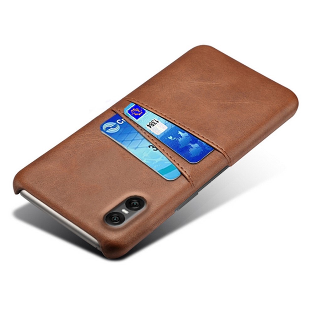 Funda Card Slots Sony Xperia 10 VII Marrón