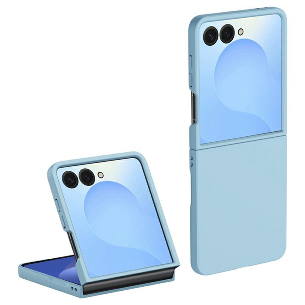Funda rígida engomada Samsung Galaxy Z Flip 7 Azul