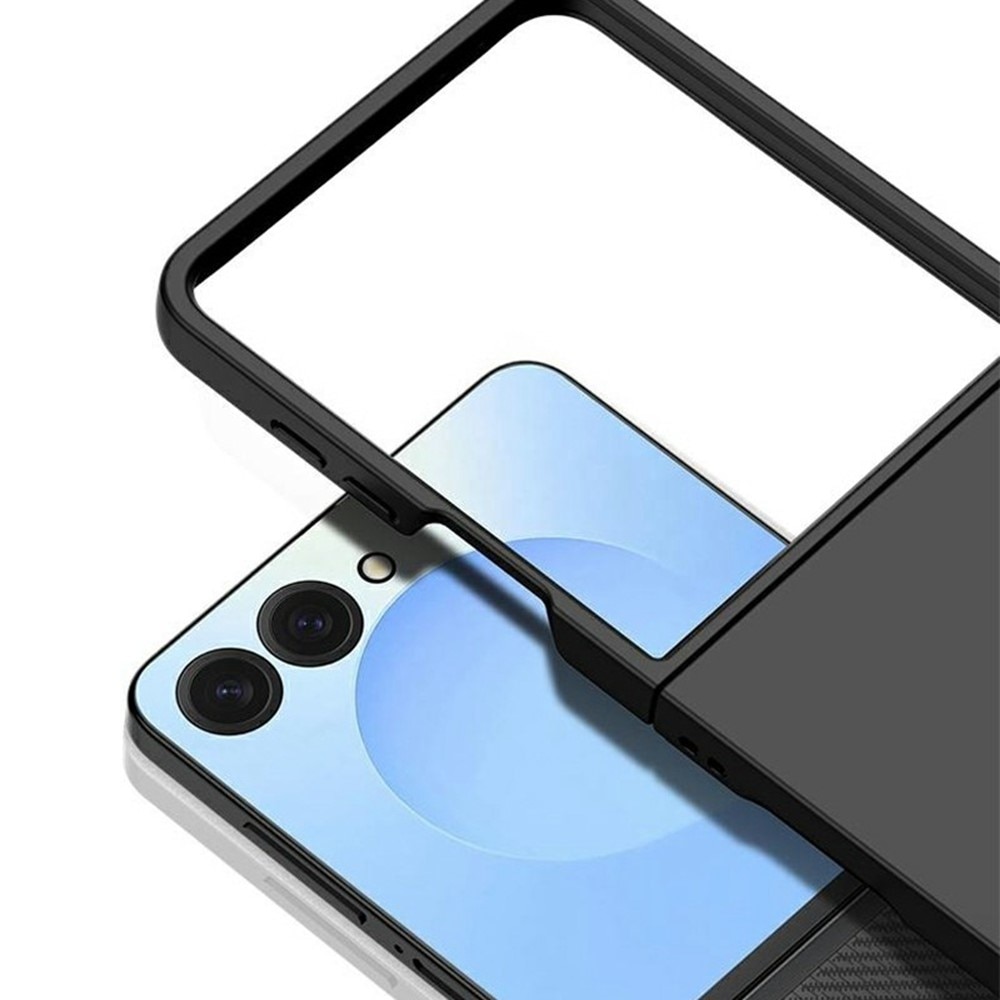 Funda rígida engomada Samsung Galaxy Z Flip 7 Azul