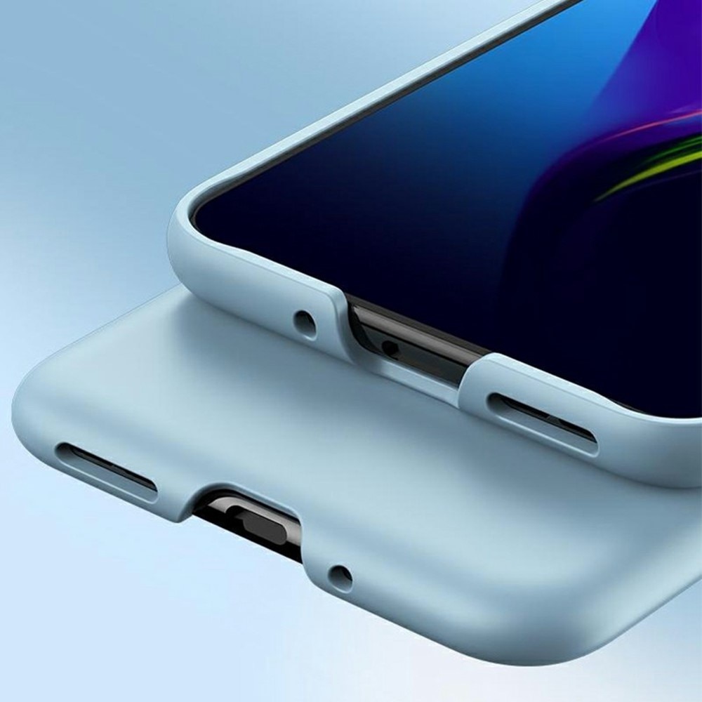 Funda rígida engomada Samsung Galaxy Z Flip 7 Azul