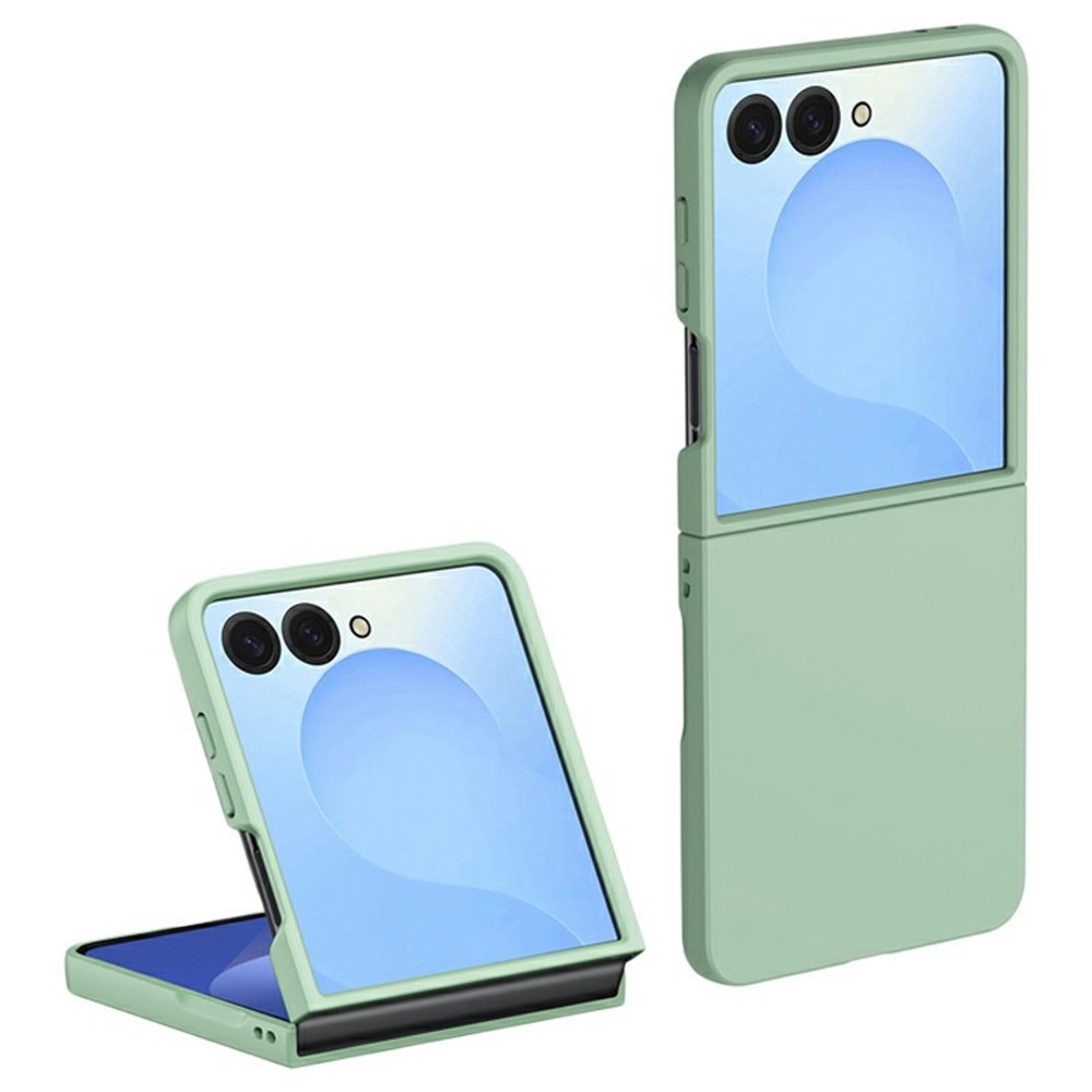 Funda rígida engomada Samsung Galaxy Z Flip 7 Verde