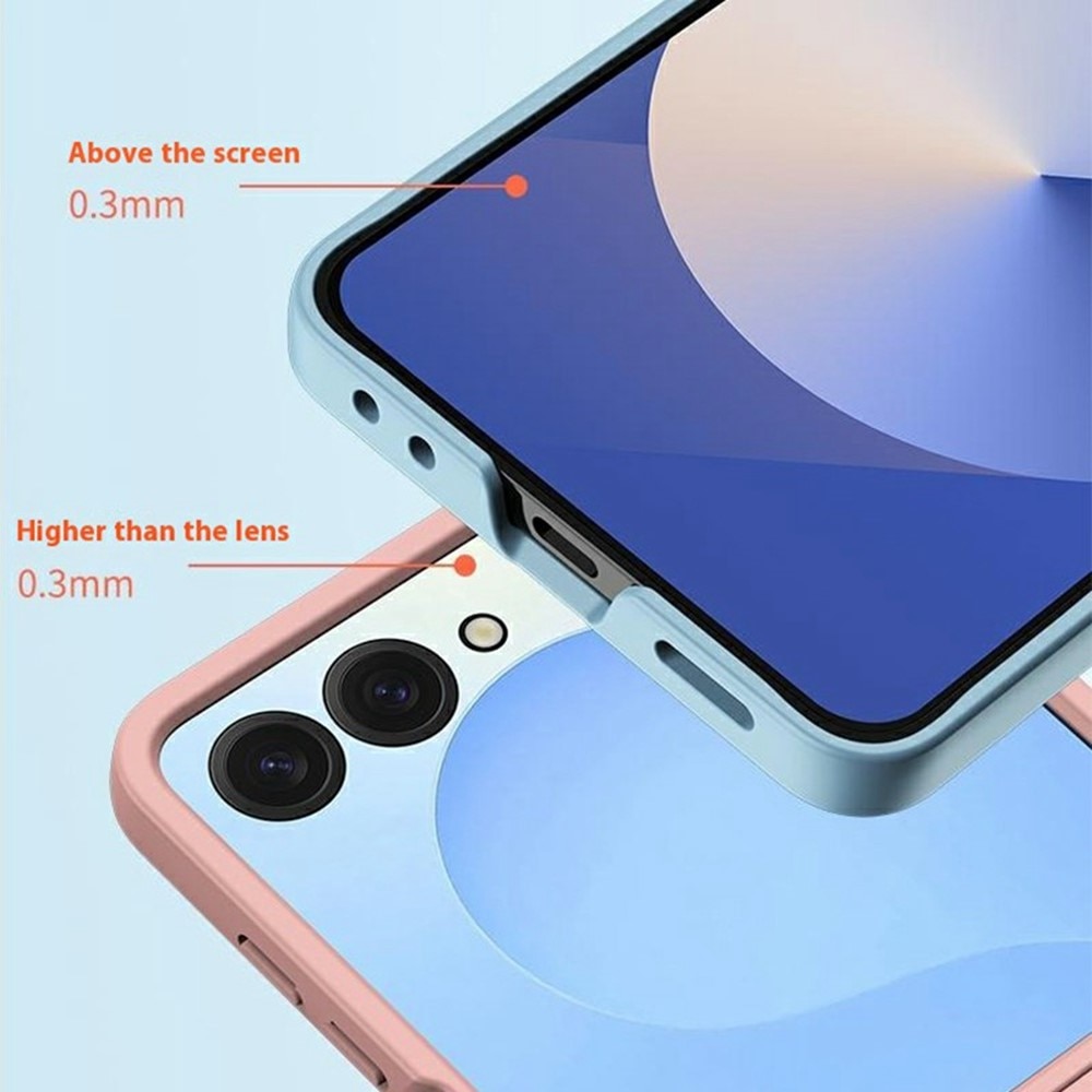 Funda rígida engomada Samsung Galaxy Z Flip 7 Púrpura