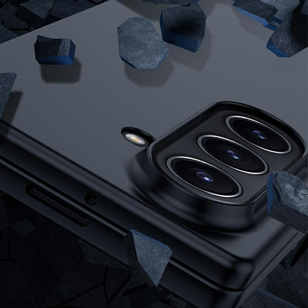 Funda rígida engomada Samsung Galaxy Z Flip 7 negro