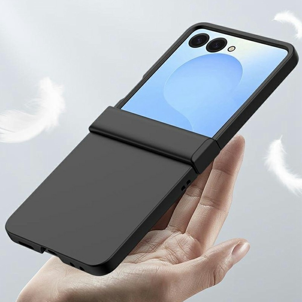 Funda rígida engomada Hinge Protection Samsung Galaxy Z Flip 7 Negro