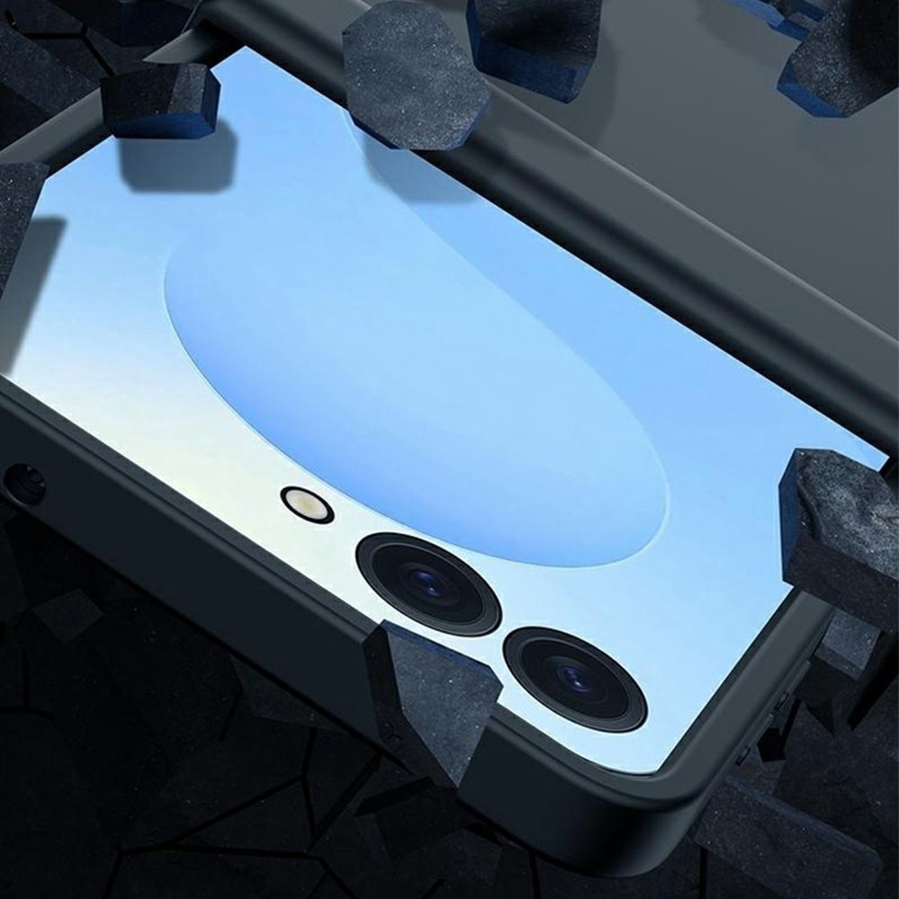 Funda rígida engomada Hinge Protection Samsung Galaxy Z Flip 7 Negro