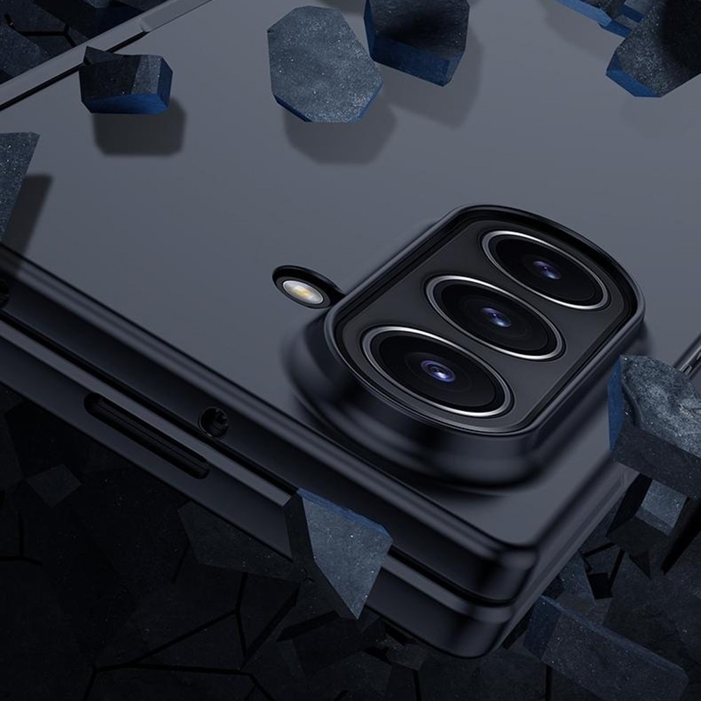Funda rígida engomada Hinge Protection Samsung Galaxy Z Fold 7 Negro