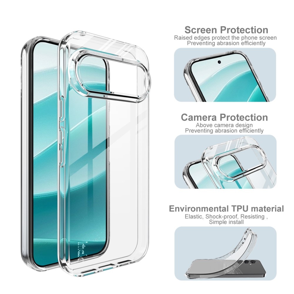 Funda TPU Case Google Pixel 10 Pro Transparente
