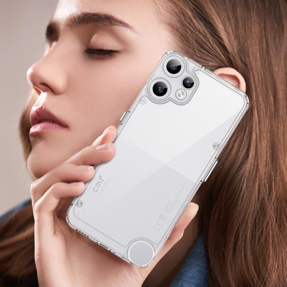 Funda híbrida para Nothing CMF Phone 2 Pro Transparente