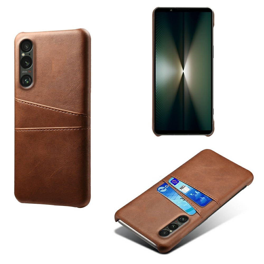 Funda Card Slots Sony Xperia 1 VII Marrón