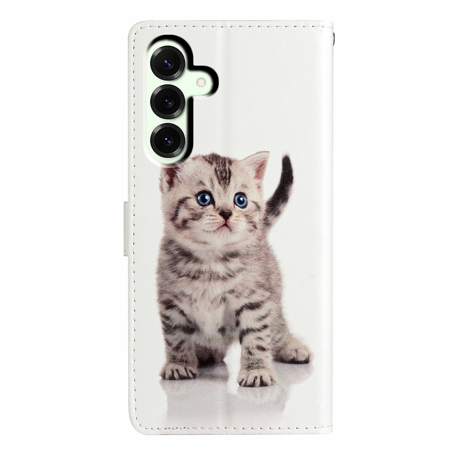 Funda cartera Samsung Galaxy A17 gatito