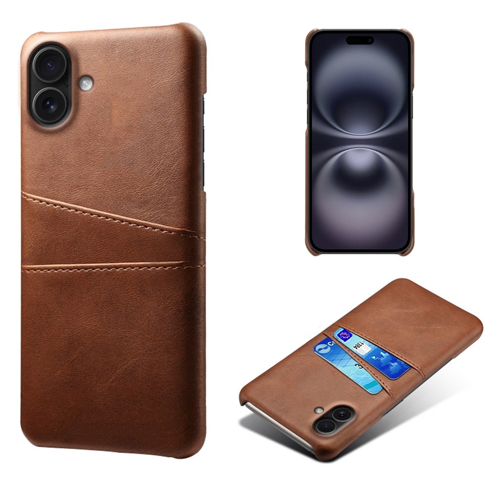Funda Card Slots iPhone 17 Marrón