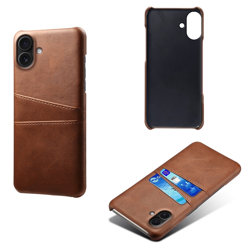Funda Card Slots iPhone 17 Marrón