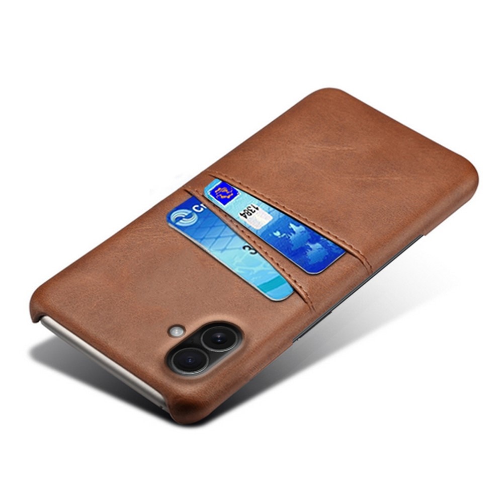 Funda Card Slots iPhone 17 Marrón