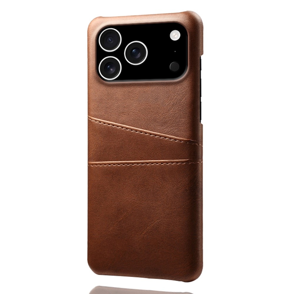 Funda Card Slots iPhone 17 Pro Marrón