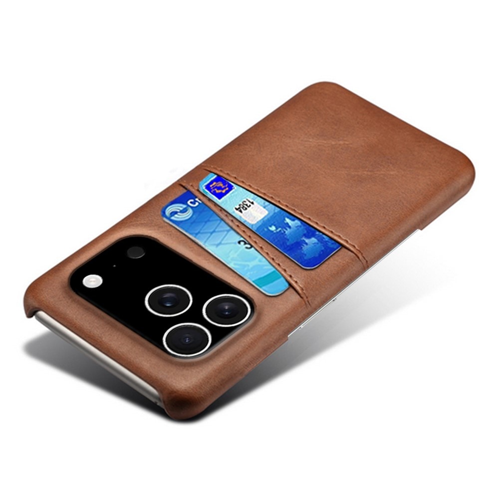 Funda Card Slots iPhone 17 Pro Marrón