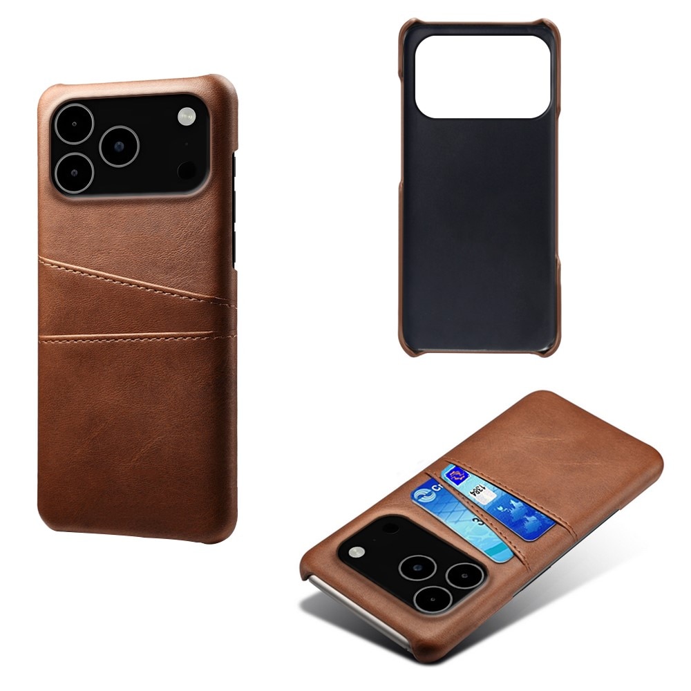 Funda Card Slots iPhone 17 Pro Max Marrón