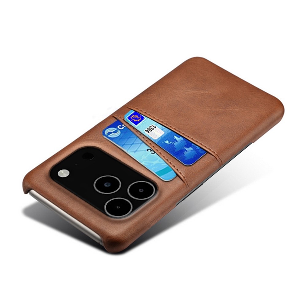 Funda Card Slots iPhone 17 Pro Max Marrón