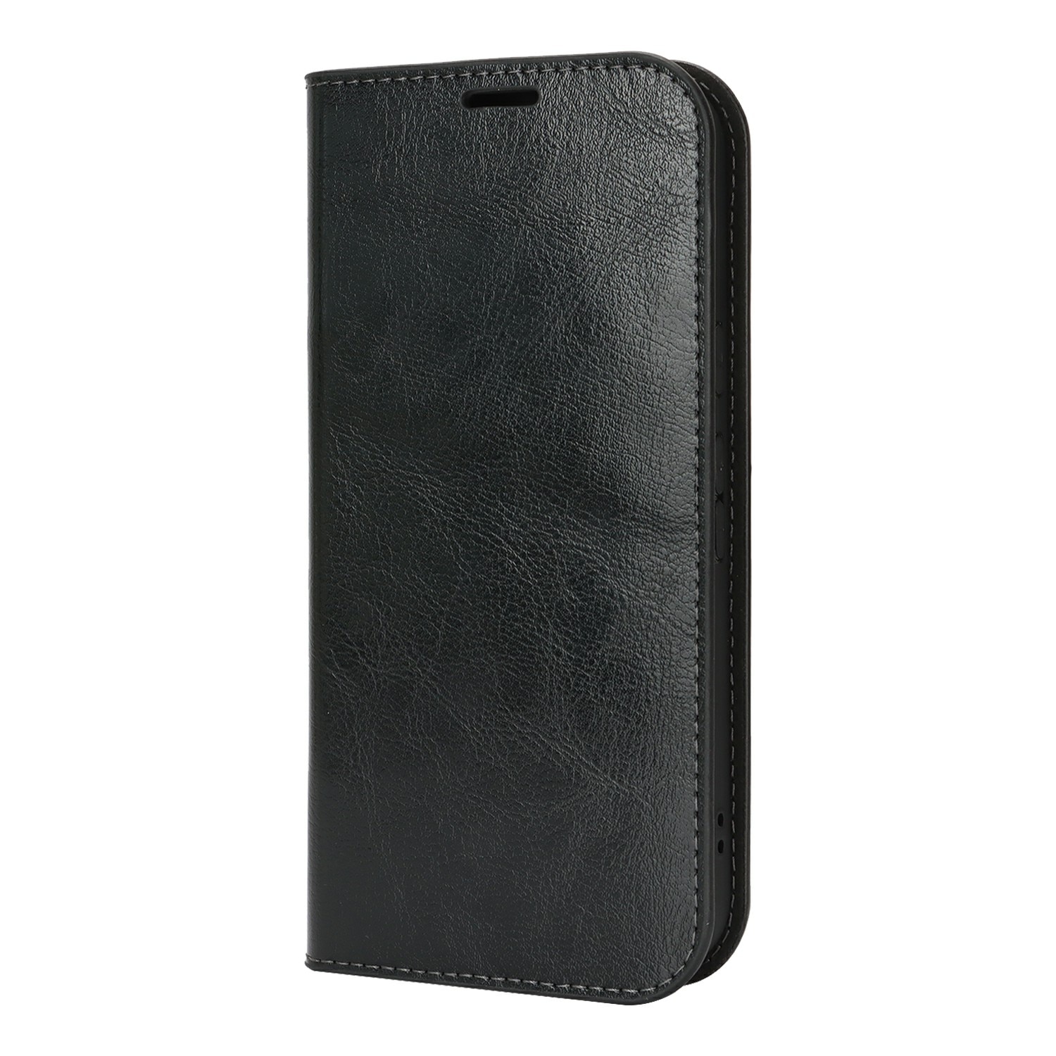 Funda cartera de cuero genuino Google Pixel 10 Negro