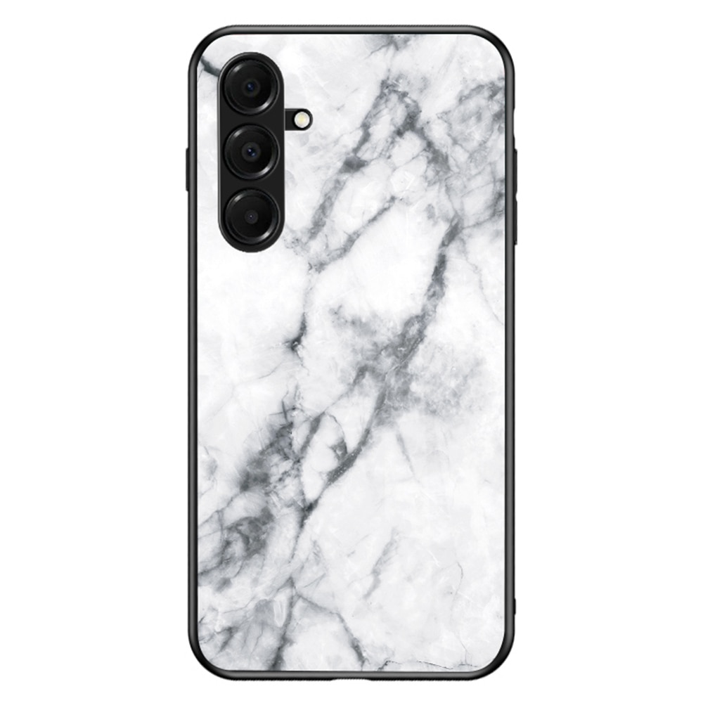 Funda vidrio templado Samsung Galaxy A17 Mármol blanco
