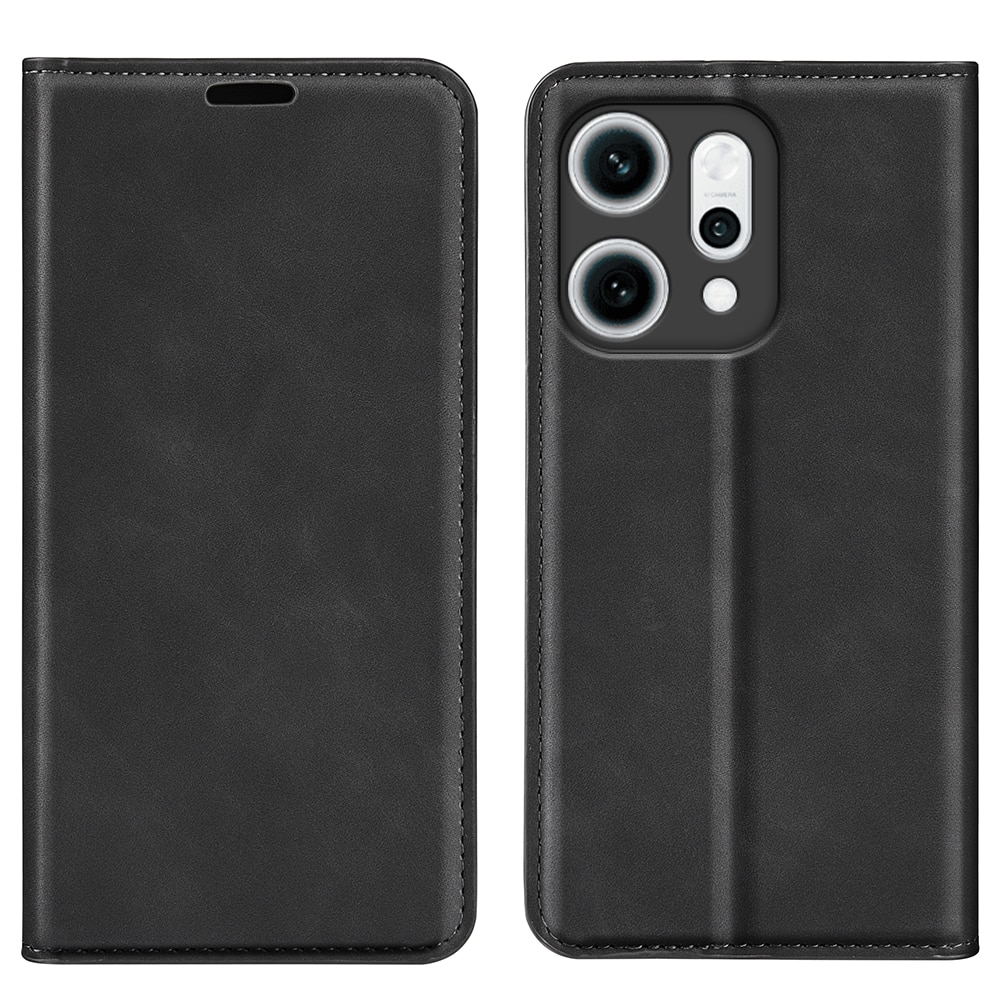 Funda delgada cartera Oppo Reno 14 Negro