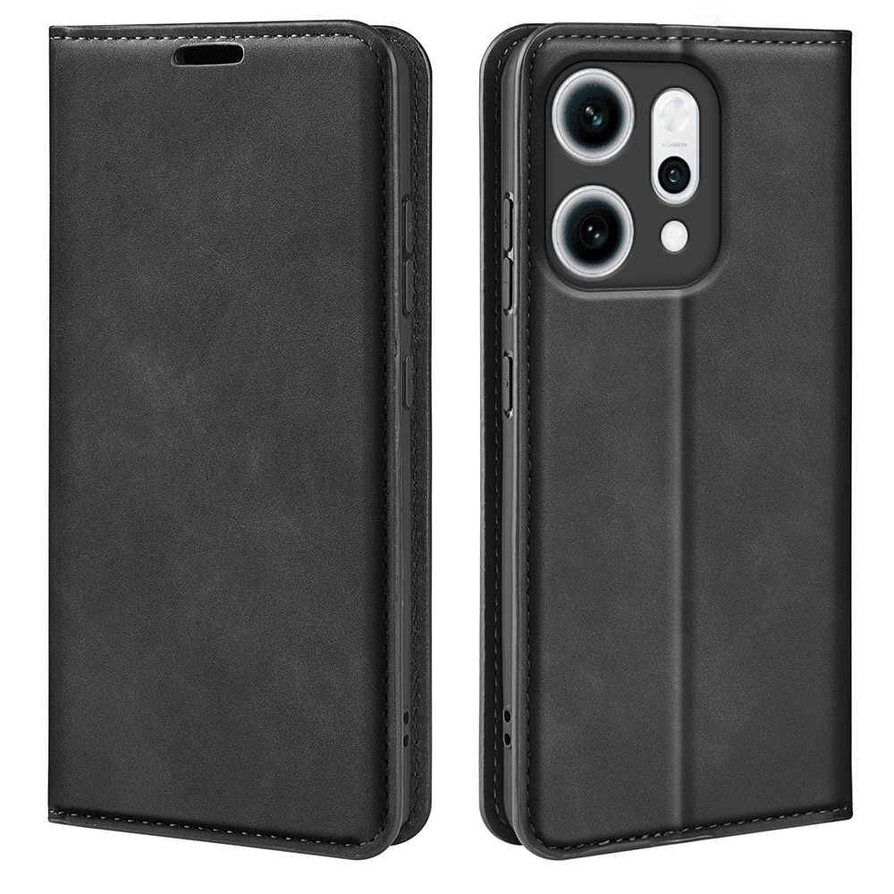 Funda delgada cartera Oppo Reno 14 Negro
