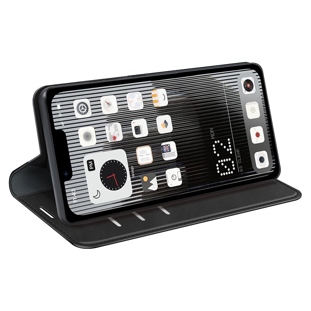 Funda delgada cartera Nothing Phone 1 Negro