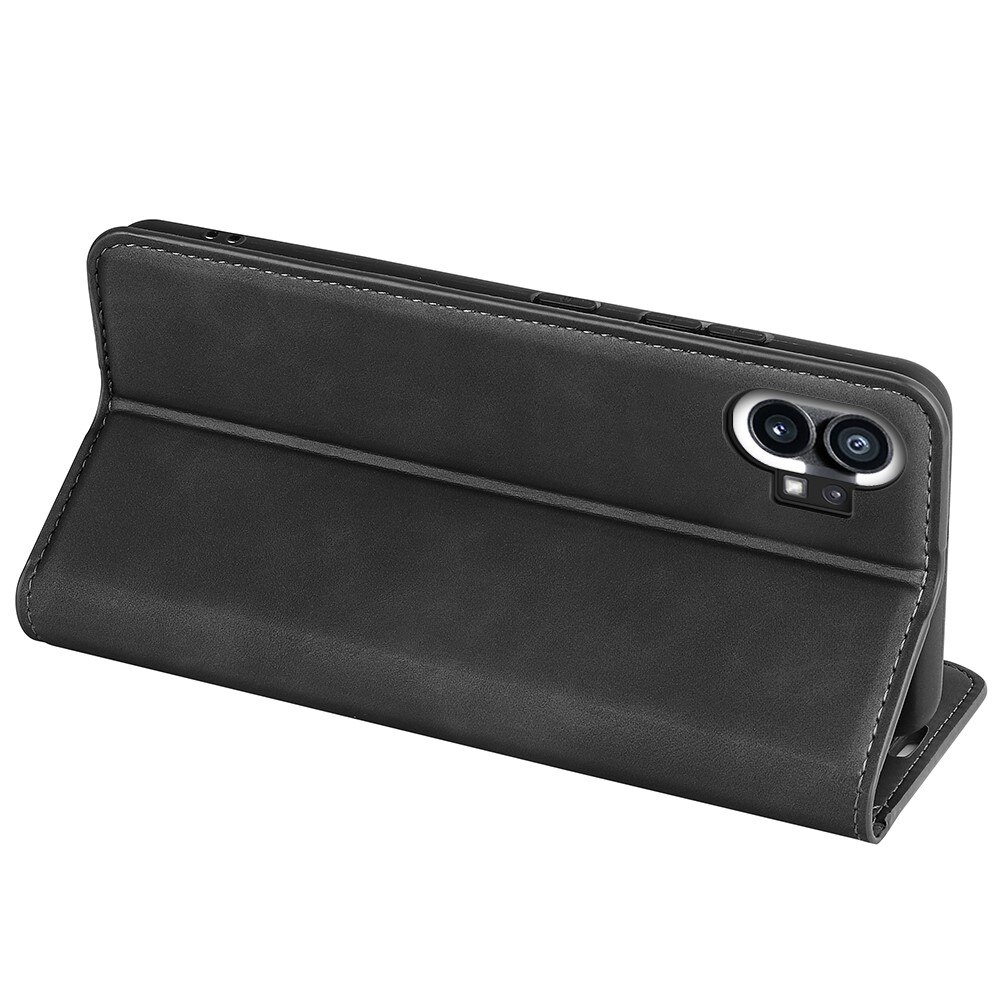 Funda delgada cartera Nothing Phone 1 negro