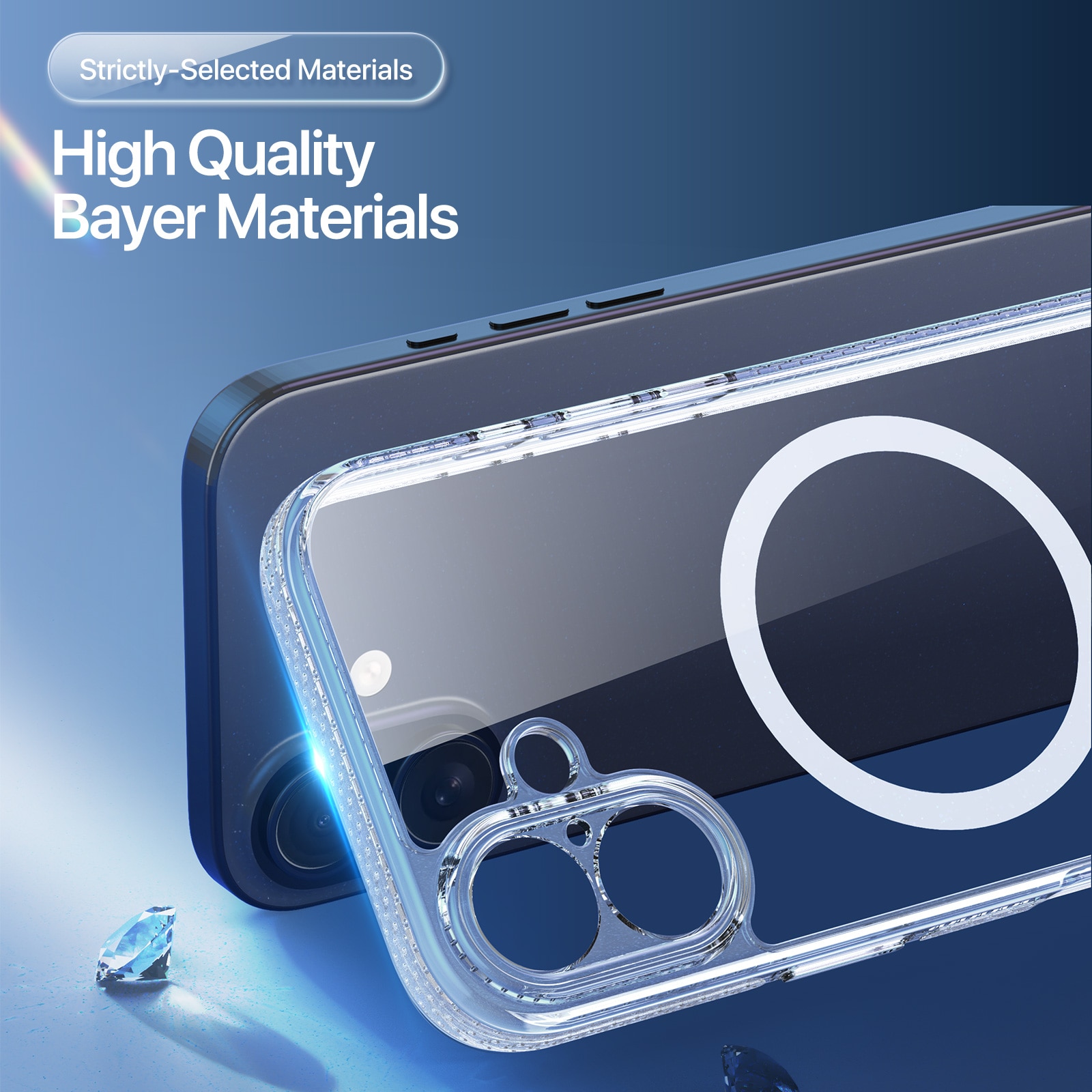 Clin Series MagSafe iPhone 17transparente