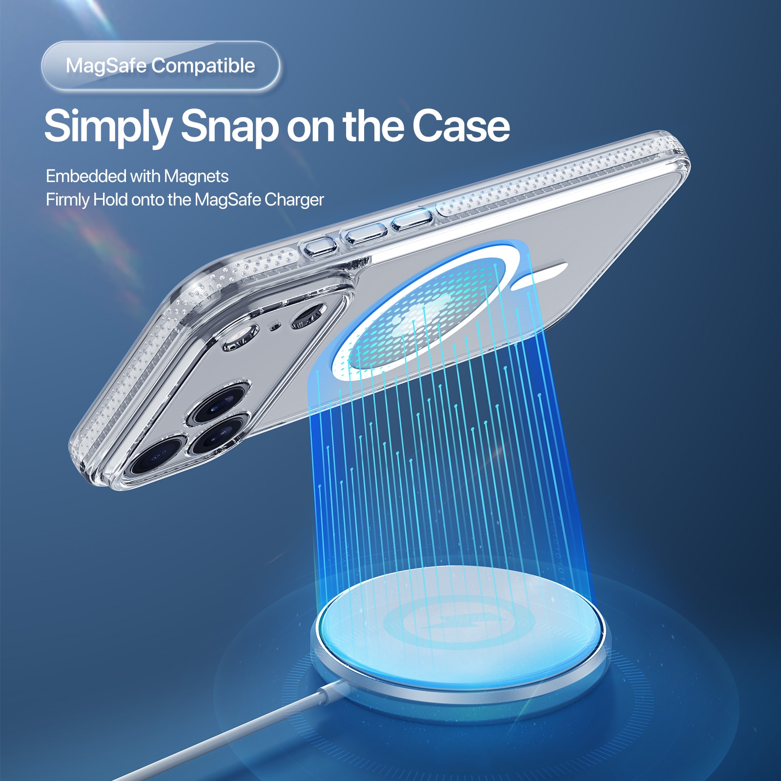 Clin Series MagSafe iPhone 17 Protransparente