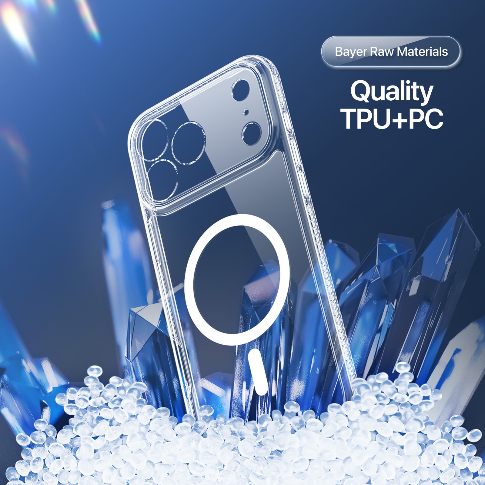 Clin Series MagSafe iPhone 17 Protransparente