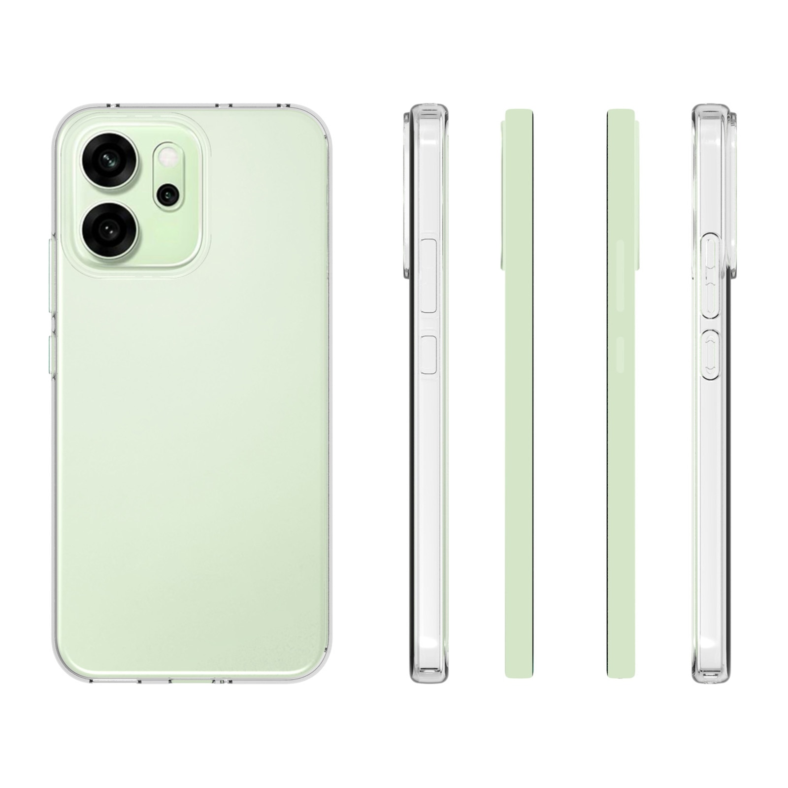 TPU Funda Oppo Reno 14 Transparente