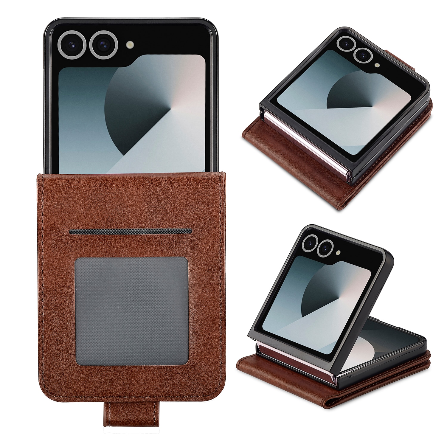 Cartera Samsung Galaxy Z Flip 7 Marrón