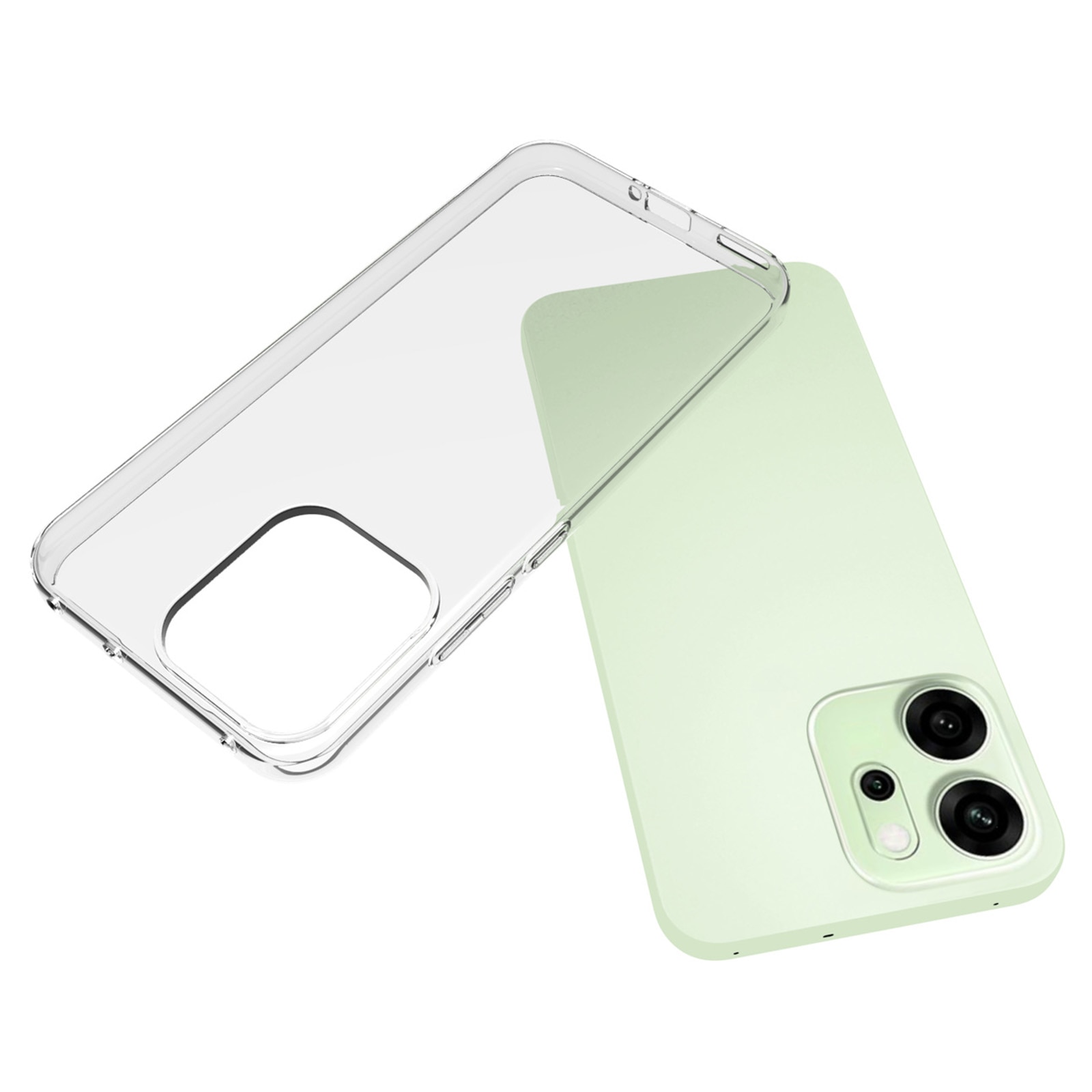 TPU Funda Oppo Reno 14 F Transparente