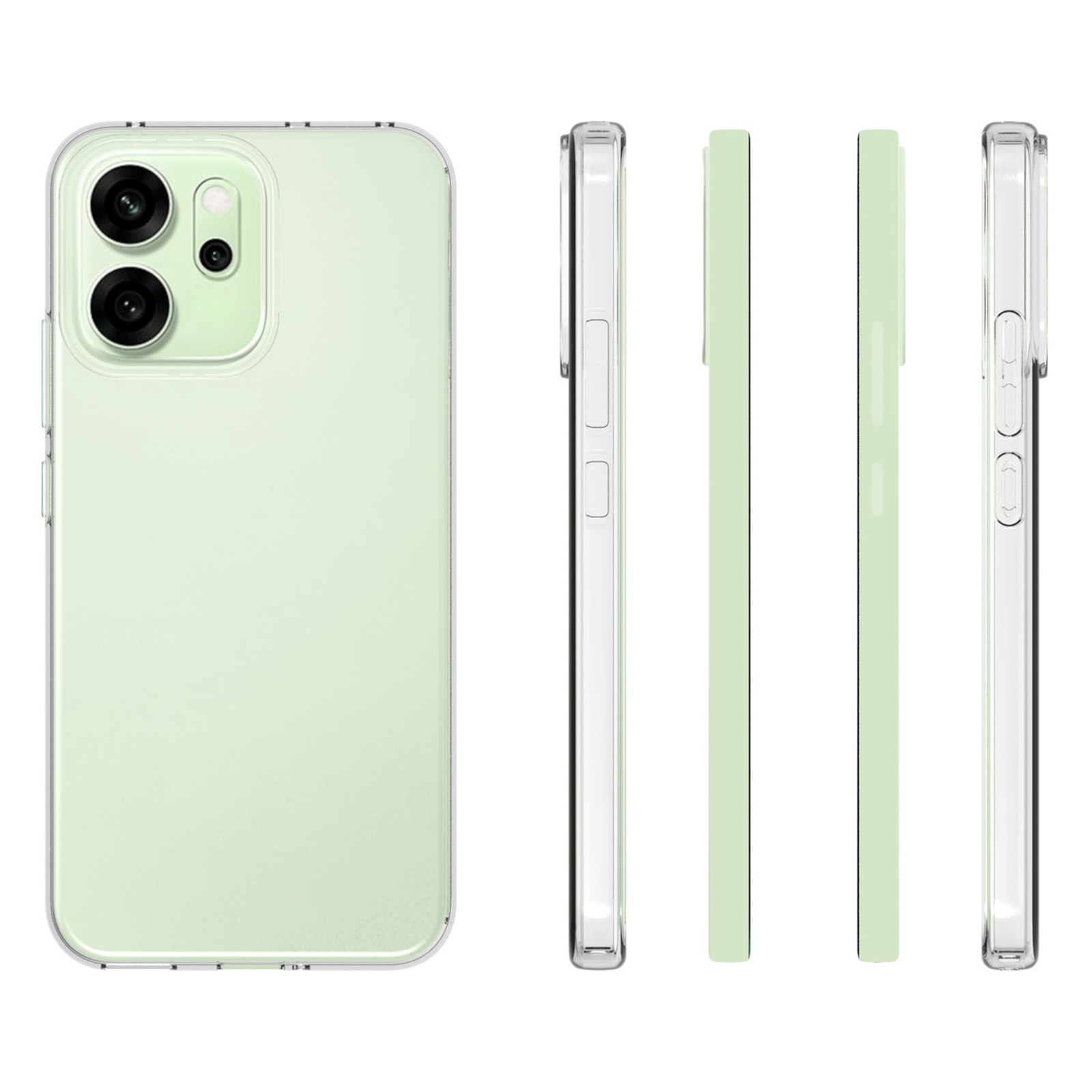 TPU Funda Oppo Reno 14 F Transparente
