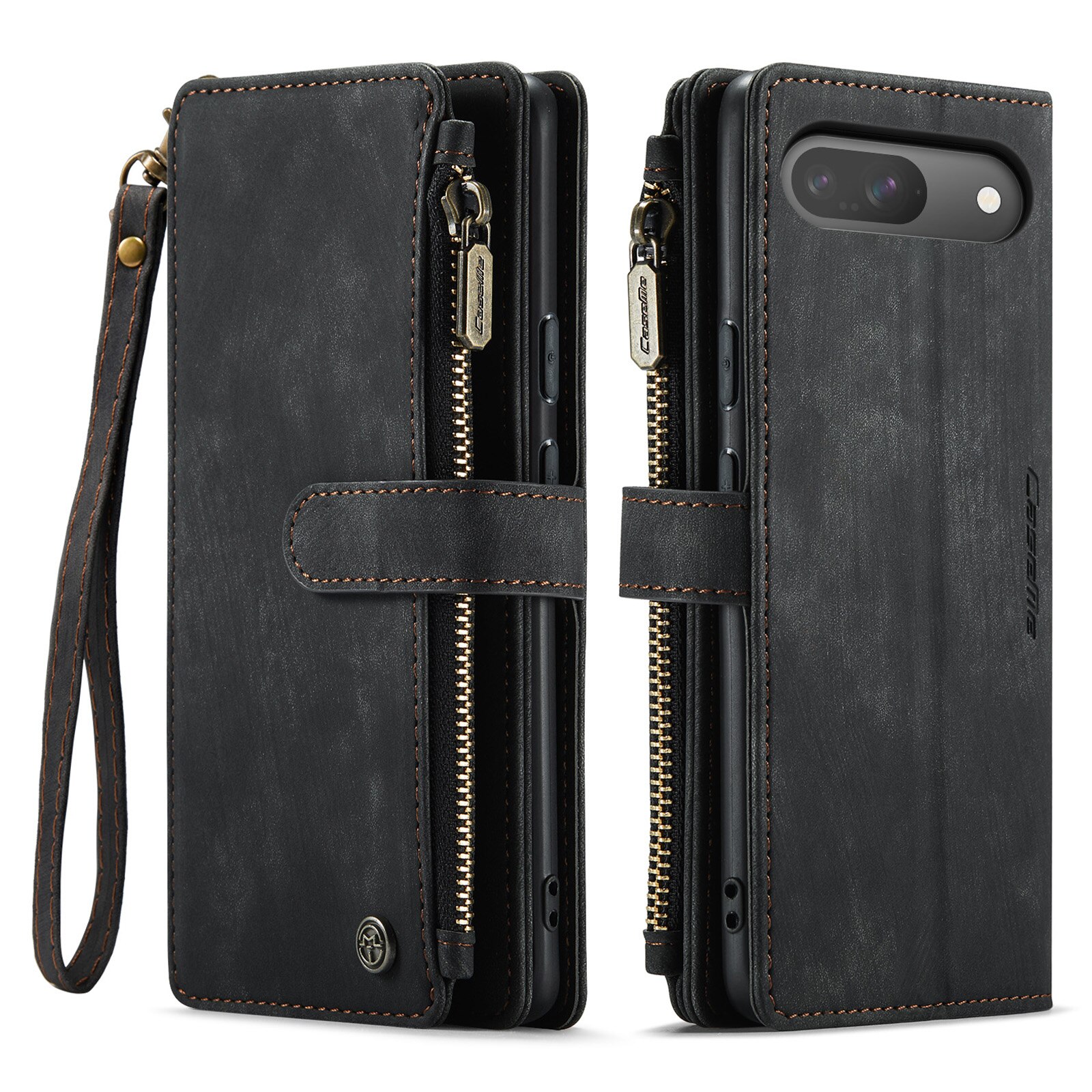 Cartera Zipper Google Pixel 10 Pro Negro