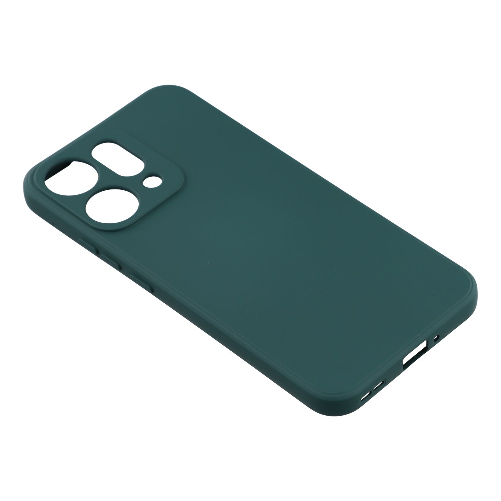 Funda TPU resistente a los golpes Oppo Reno 14 Verde oscuro
