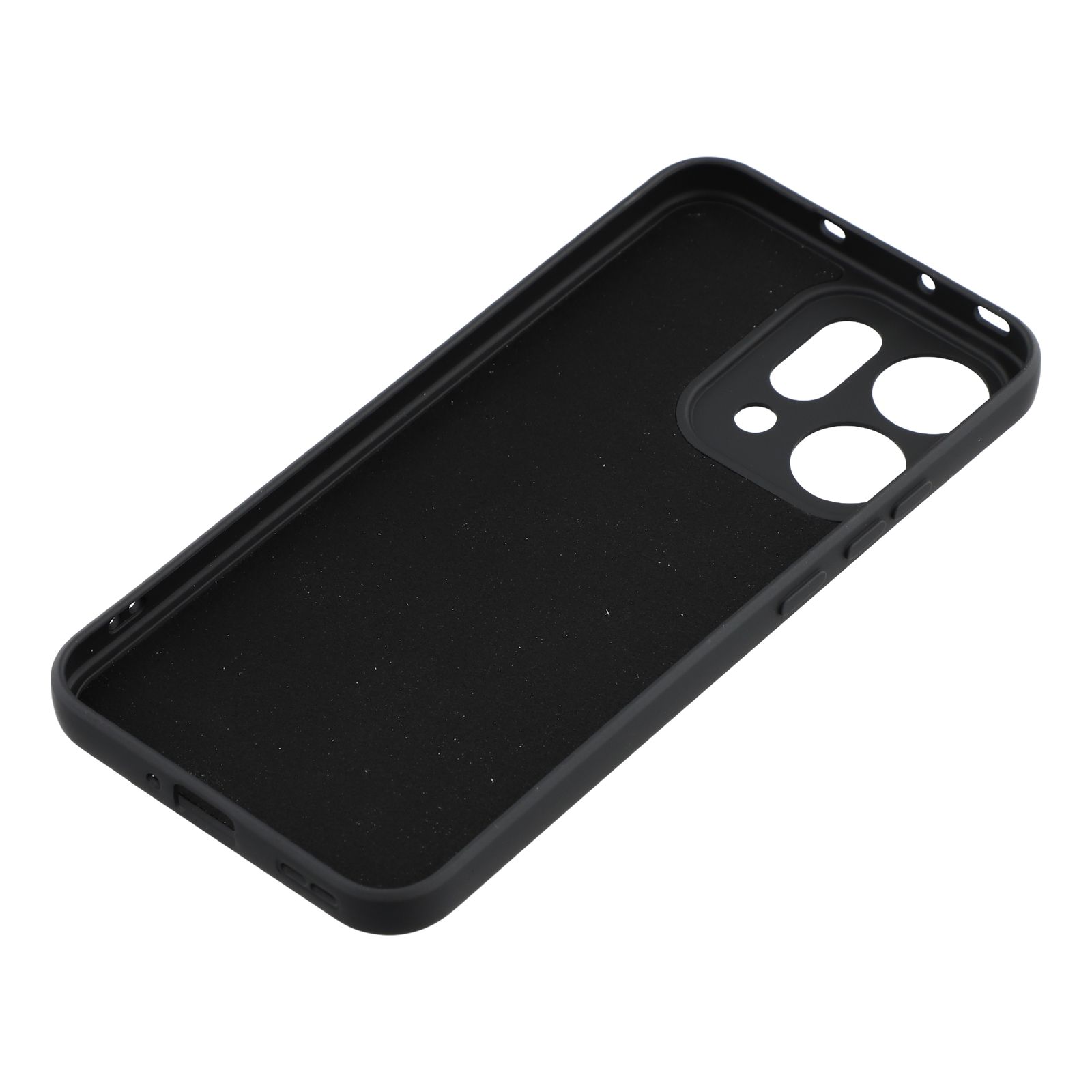 Funda TPU resistente a los golpes Oppo Reno 14 Negro