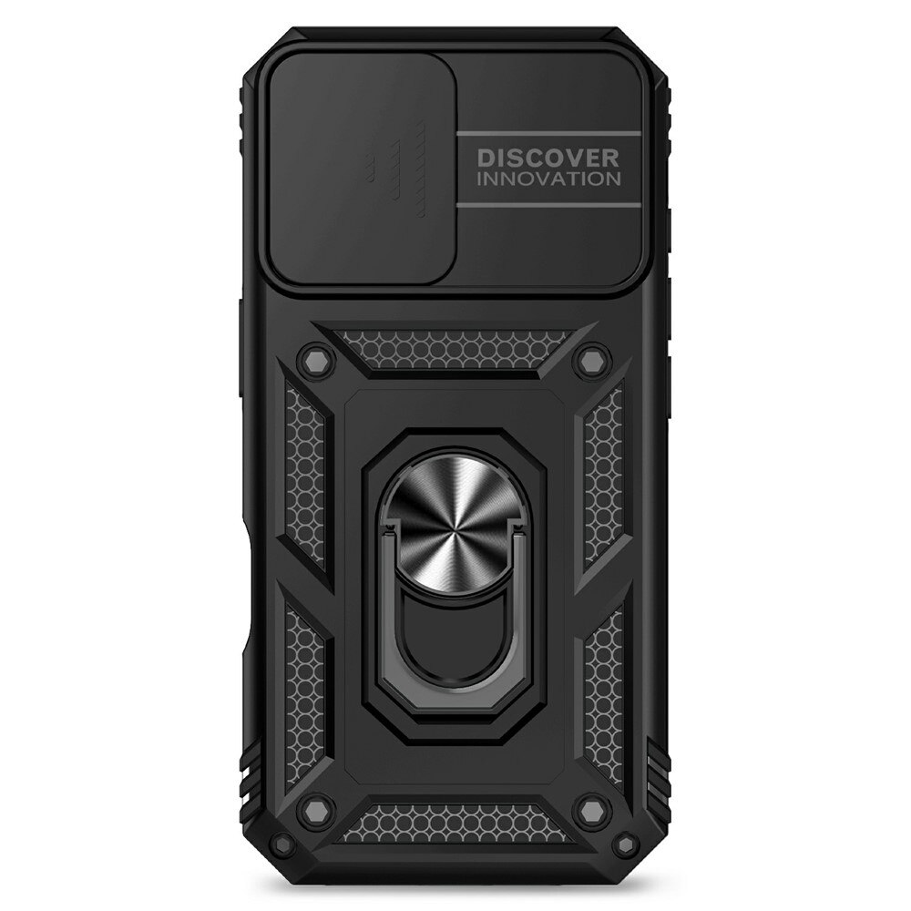 Funda híbrida Ring y Protector Cámara iPhone 17 Negro