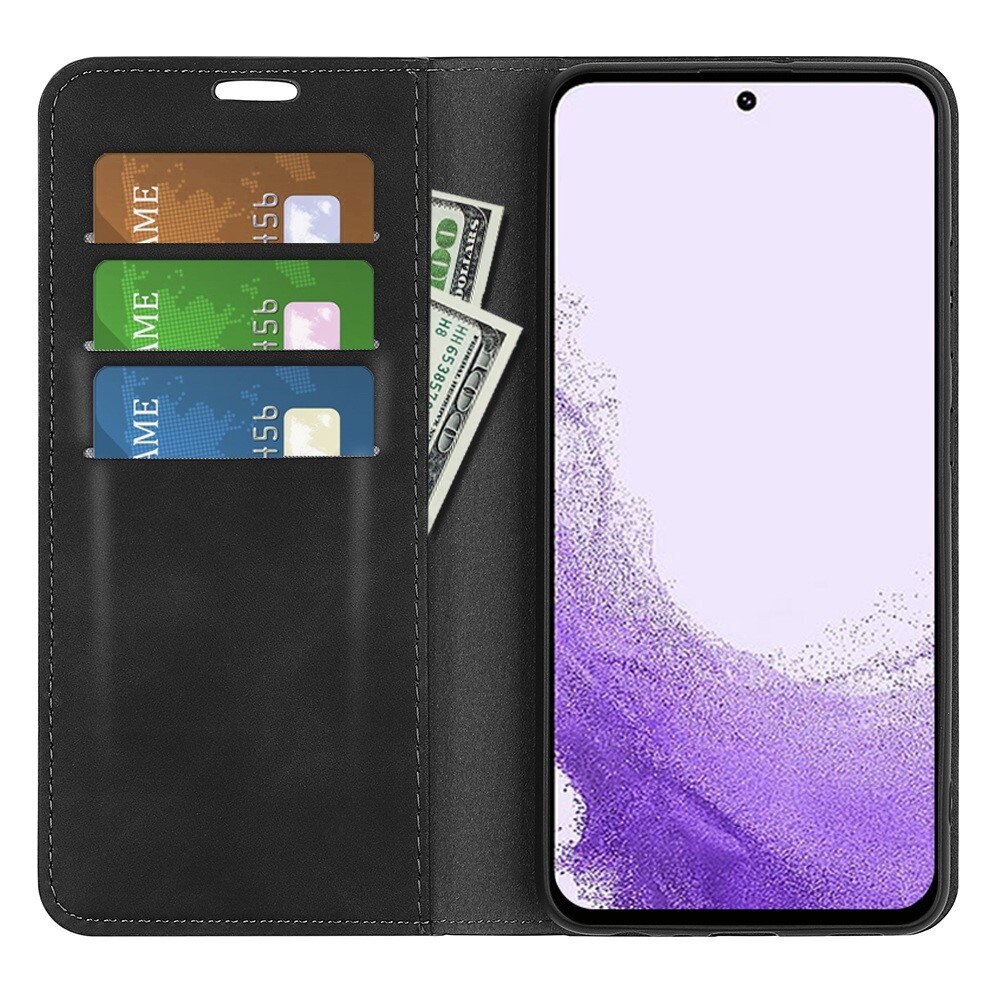 Funda delgada cartera Samsung Galaxy S23 Negro