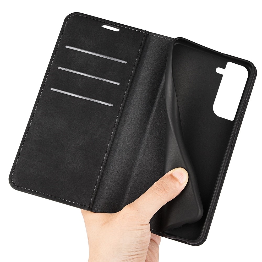 Funda delgada cartera Samsung Galaxy S23 Negro
