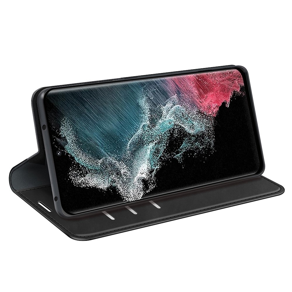 Funda delgada cartera Samsung Galaxy S23 Ultra Negro