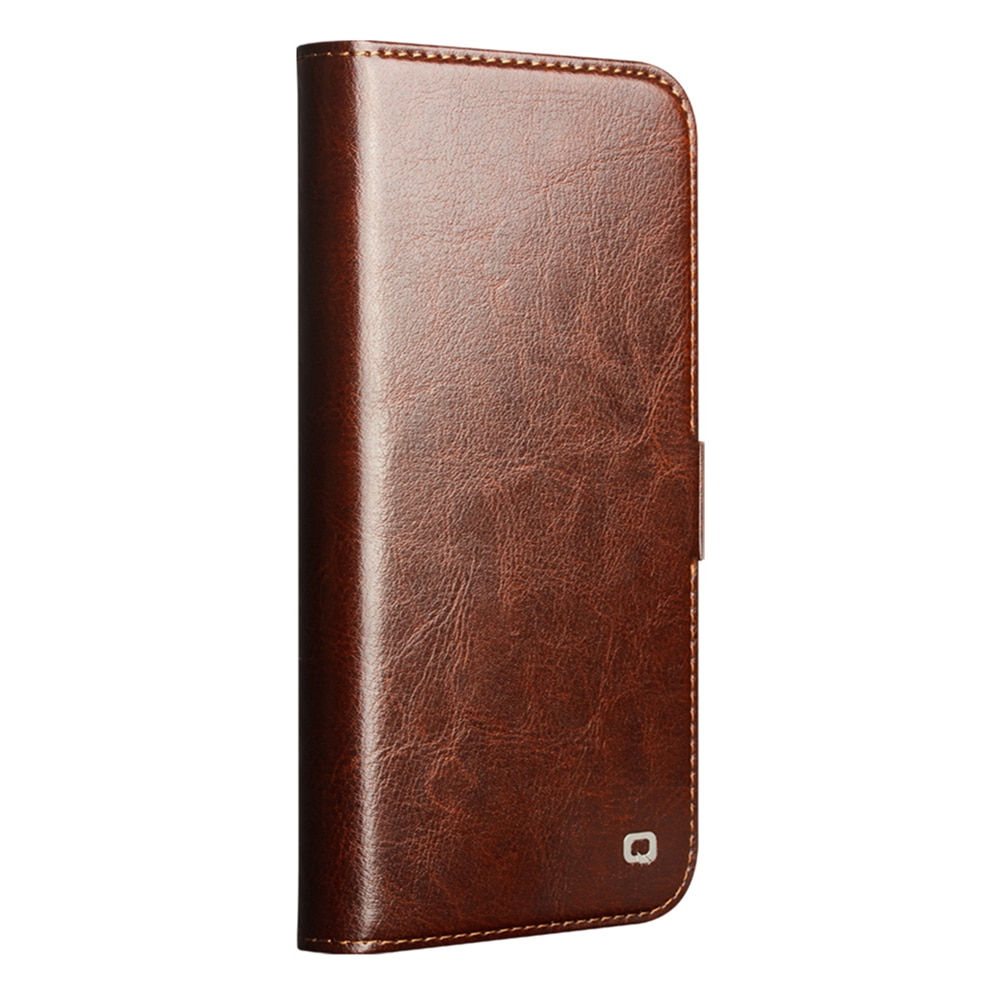 Leather Wallet Case iPhone 17 Pro Max Marrón