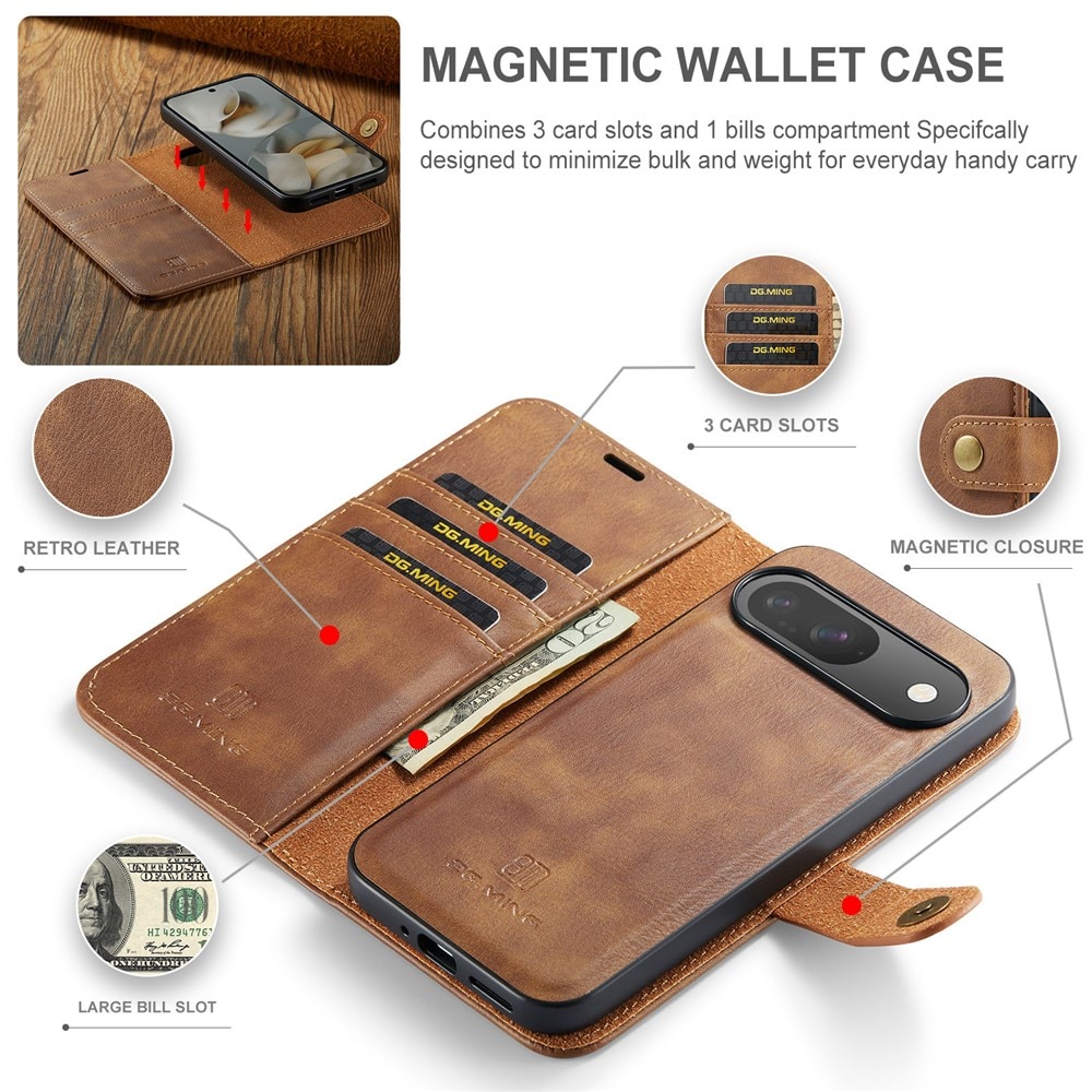 Cartera Magnet Wallet Google Pixel 10 Pro Cognac