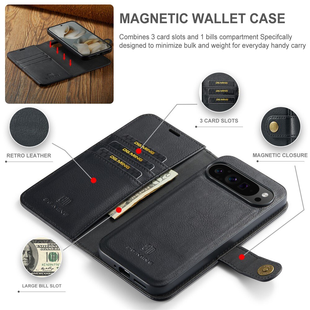 Cartera Magnet Wallet Google Pixel 10 Pro XL Black