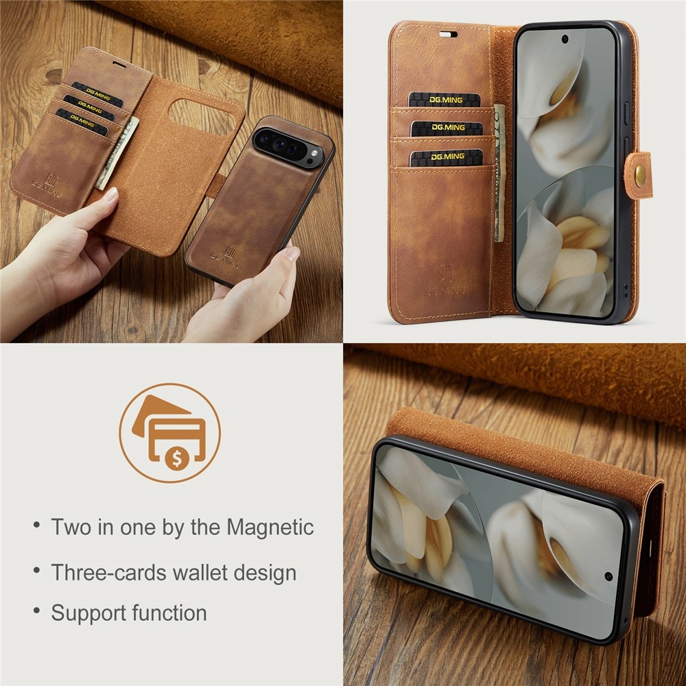 Cartera Magnet Wallet Google Pixel 10 Pro XL Cognac
