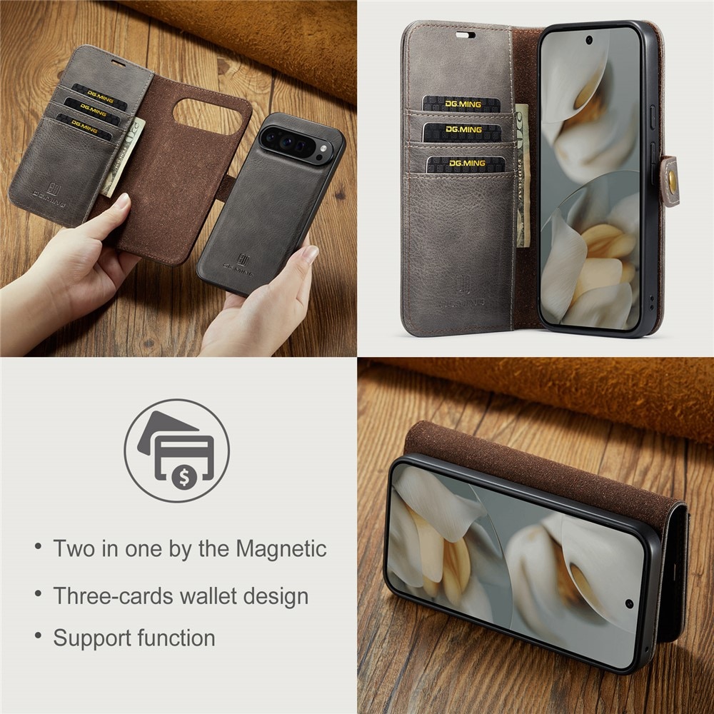 Cartera Magnet Wallet Google Pixel 10 Pro XL Brown