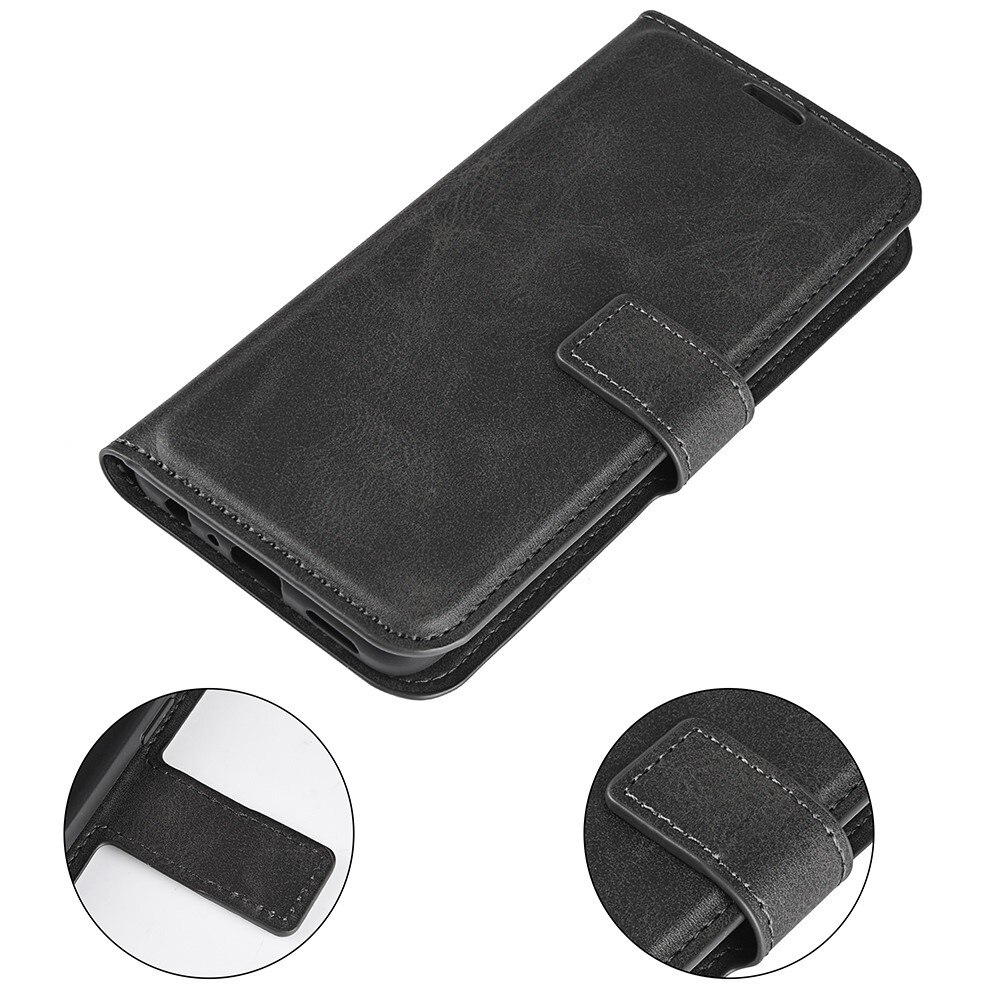 Cartera Leather Wallet Samsung Galaxy S23 Ultra Black
